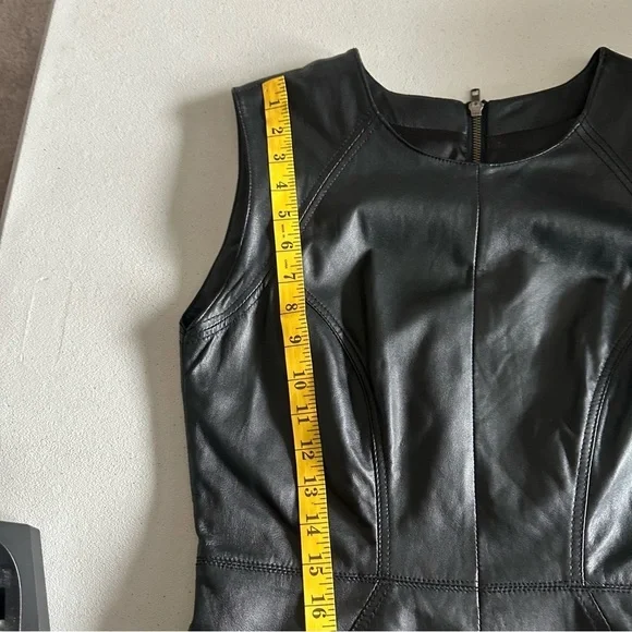 Aqua 100% leather woman’s dress - Picture 9 of 11